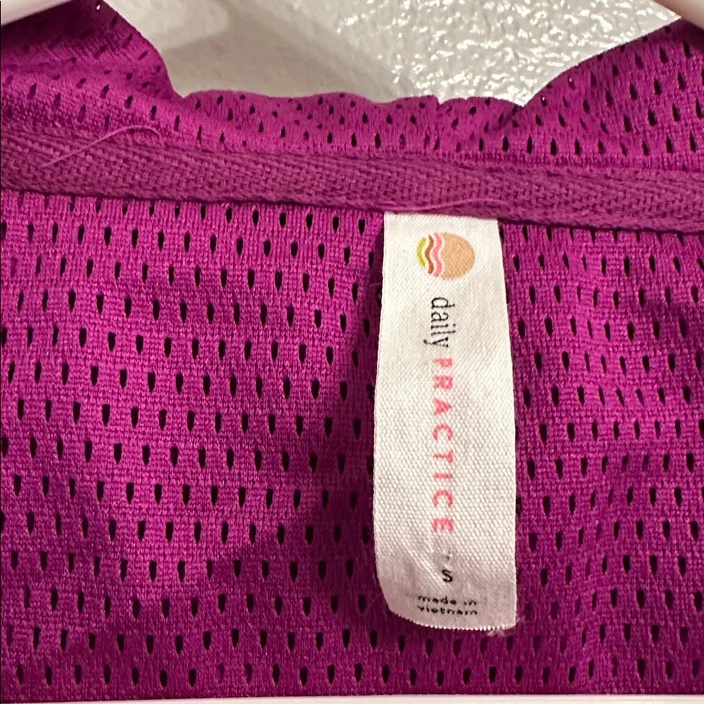 Anthropologie Daily practice || freestyle, hooded babydoll Zip-Up Jacket - Picture 4 of 8